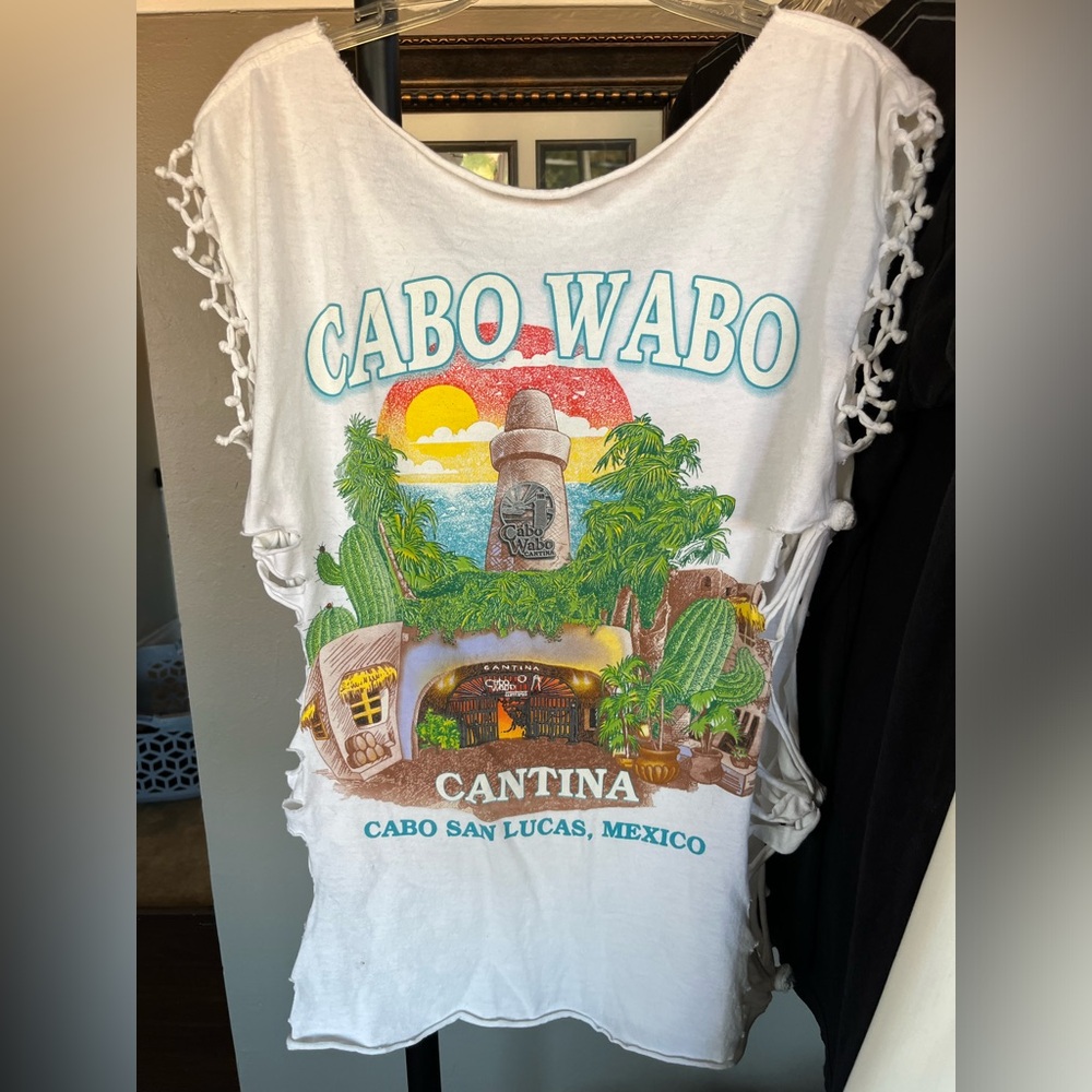 Cabo Wabo ripped shirt. Never worn.